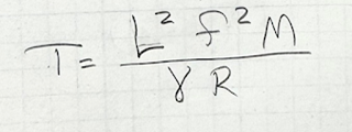 Speed of sound formula