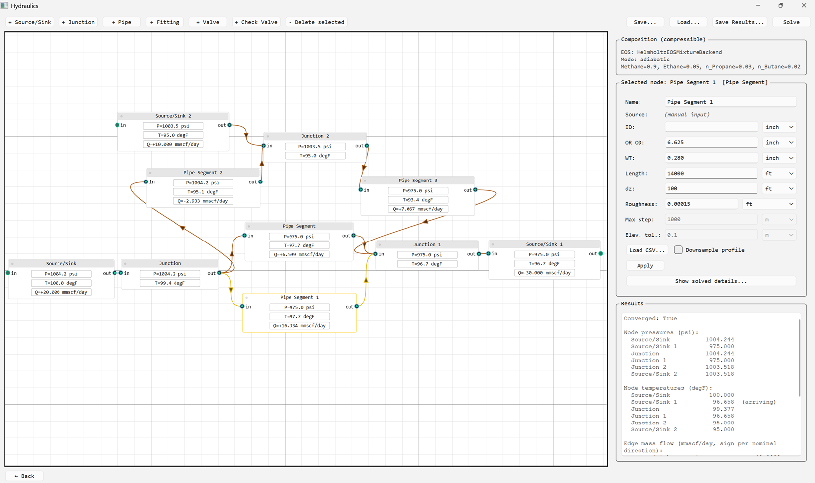 GUI network screenshot